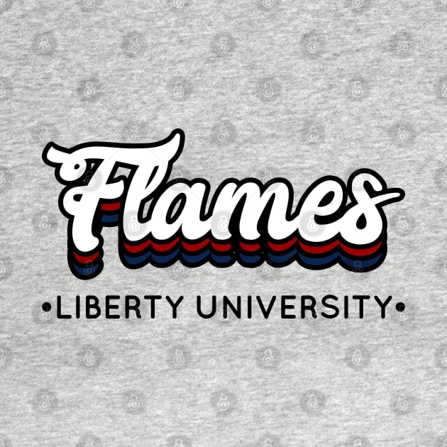 Flames - Liberty University by Josh Wuflestad